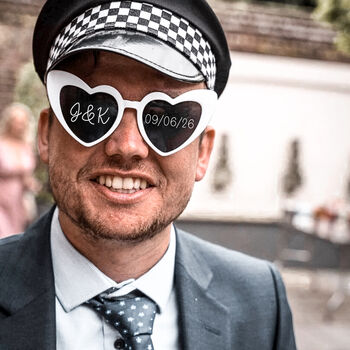 Personalised Heart Shaped Sunglasses, 2 of 3