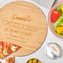 Personalised Pizza Board And Cutter Set, thumbnail 1 of 5