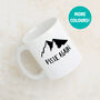 'Piste Again' Ski Mug, thumbnail 1 of 9