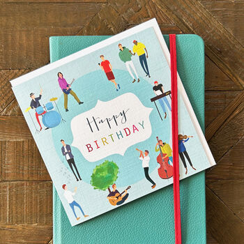 Music Happy Birthday Card, 5 of 5