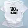 Ladies T Shirt 90's Baby Assorted Colours, thumbnail 5 of 5