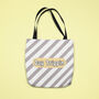 Personalised Day Trippin Canvas Tote Shopper Bag, thumbnail 1 of 2