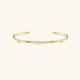 Five Lab Grown Diamond Cuff Gold Vermeil, thumbnail 1 of 3