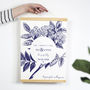 Personalised Botanical First Anniversary Paper Print, thumbnail 7 of 8