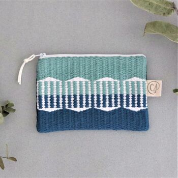 Handwoven Purse Zip Pouch, 3 of 9