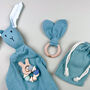 Bunny Muslin New Baby Gift, thumbnail 5 of 12