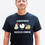 Funny Cheese Men's Christmas T Shirt, thumbnail 1 of 5