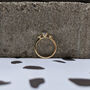 Sapphire And Diamond Engagement Ring, thumbnail 10 of 11