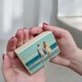 Tiny Charming Small Personalised Wood Photo Block, thumbnail 1 of 3