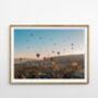 Hot Air Balloons Taking Off Landscape Unframed Print, thumbnail 3 of 7