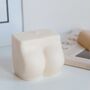 Derrière Bum Body Candle Vegan Soy Wax Handmade Candle, thumbnail 1 of 4