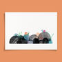 Cute Underwater Rockpool Art Print, thumbnail 3 of 4