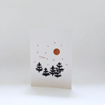Christmas Forest Greetings Card, 3 of 4