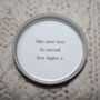 Personalised Unwind Secret Message Scented Candle, thumbnail 2 of 3