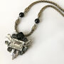 Art Deco Inspired Swarovski Crystal Necklace, thumbnail 4 of 5