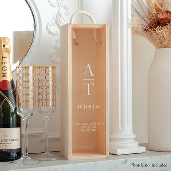 Personalised Bottle Box Initials, 2 of 4
