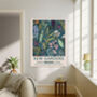 Kew Gardens Green Wild Flower Art Print, thumbnail 2 of 3