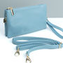 Personalised Amelia Soft Clutch Bag, thumbnail 5 of 9