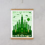Emerald City Vintage Style Travel Poster, thumbnail 3 of 3