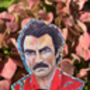 Tom Selleck Holographic Sticker, thumbnail 2 of 5
