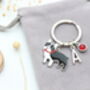 Personalised French Bulldog Keyring, Frenchie, thumbnail 6 of 8