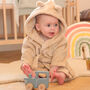 Personalised Baby Dressing Gown Bear, thumbnail 9 of 10