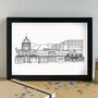 Worthing Skyline Art Print Unframed, thumbnail 2 of 6