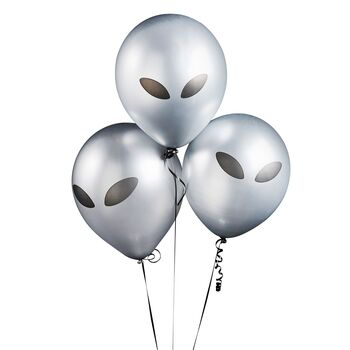 Five Space Alien Balloons, 2 of 2