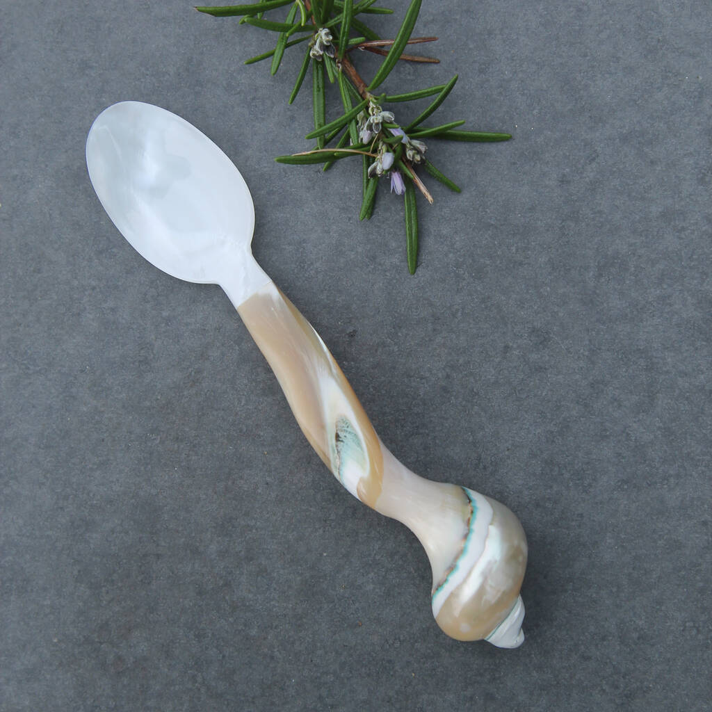 Natural Mother Of Pearl Spoon, 1 of 8