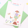 Personalised Fairy Thank You Note Cards, thumbnail 2 of 4