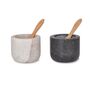 Marble And Granite Salt And Pepper Pots, thumbnail 2 of 2
