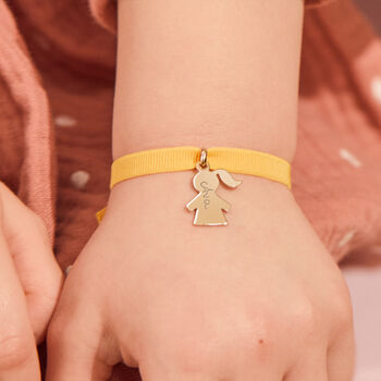 Children's Personalised Stretchy Charm Bracelet, 3 of 12