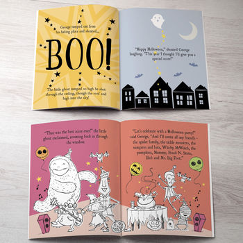 Personalised Little Ghost Story Book, 6 of 6