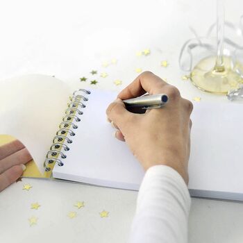 Eucalyptus Heart Wedding Guest Book, 4 of 7