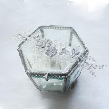 Olivia Swarovski Crystal And Pearl Hair Vine, 4 of 6