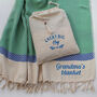 Personalised Soft Cotton Throw, Home Gift, thumbnail 2 of 12