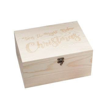 Childrens Wooden Christmas Eve Box, 3 of 4