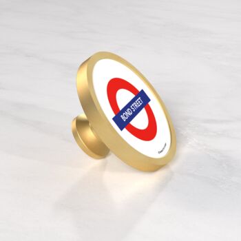 London Underground Tube Stop Cabinet Door Knobs, 8 of 8