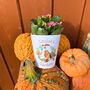 Personalised Autumn / Christmas Garden Plant Pot, thumbnail 4 of 5