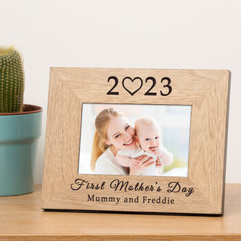 First Mothers Day Wood Frame 6x4, 3 of 5