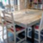 Industrial Sleeper Dining Table 509, thumbnail 2 of 3
