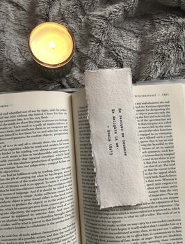 Personalised Typewriter Bookmark, 3 of 5