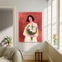 Female Abstract Portrait Art Print, thumbnail 4 of 4