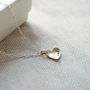 Personalised Initials Heart Necklace, thumbnail 2 of 3