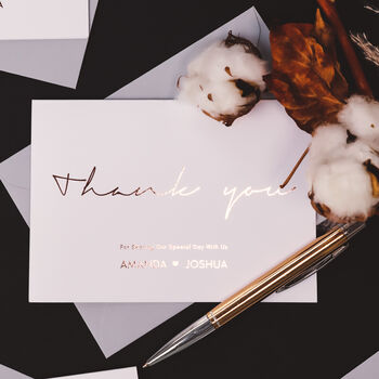 Personalised Wedding Bridesmaid Thank You Cards, 8 of 8
