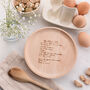 Personalised Engraved Wooden Recipe Dish, thumbnail 1 of 2