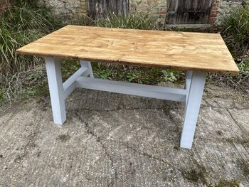 Reclaimed Timber Dining Room Table, 11 of 12