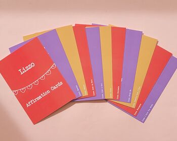 Lizzo Affirmation Cards, 2 of 4