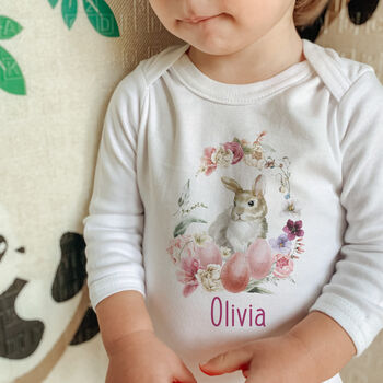 Personalised Kids Easter T Shirt For Boys Or Girls, 2 of 8