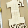 Personalised 1st Father's Day Card Keepsake, thumbnail 10 of 11
